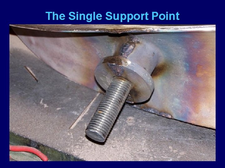 The Single Support Point 