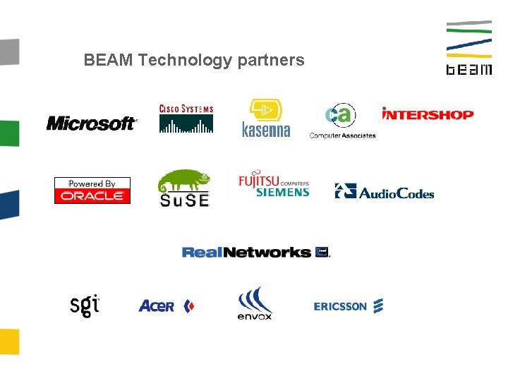 BEAM Technology partners 