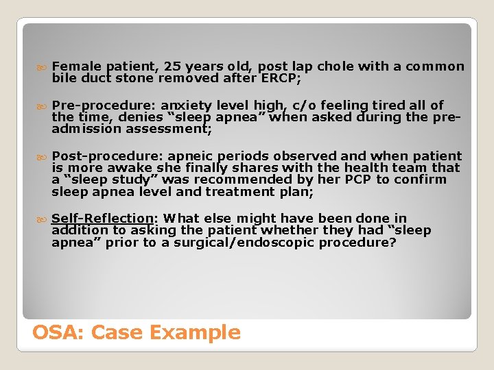  Female patient, 25 years old, post lap chole with a common bile duct