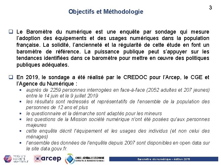 Baromtre du numrique 2019 Ministre de lconomie et