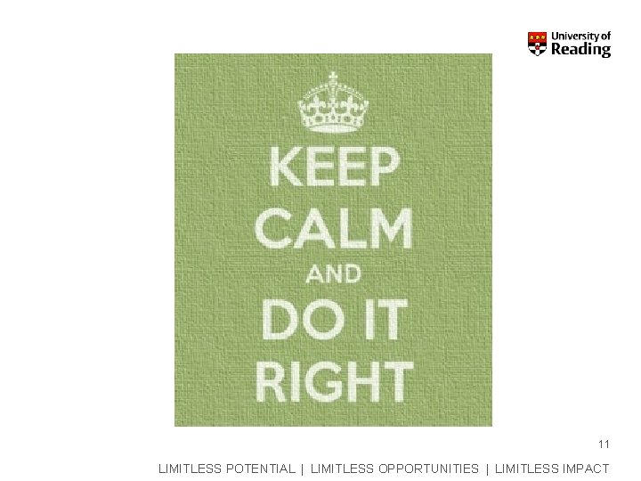 11 LIMITLESS POTENTIAL | LIMITLESS OPPORTUNITIES | LIMITLESS IMPACT 