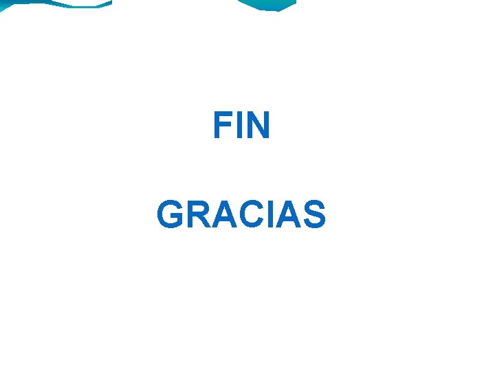 FIN GRACIAS 