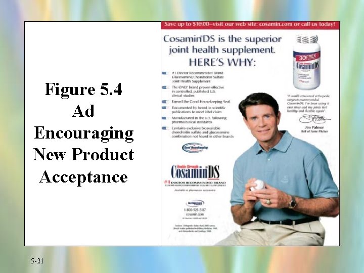 Figure 5. 4 Ad Encouraging New Product Acceptance 5 -21 