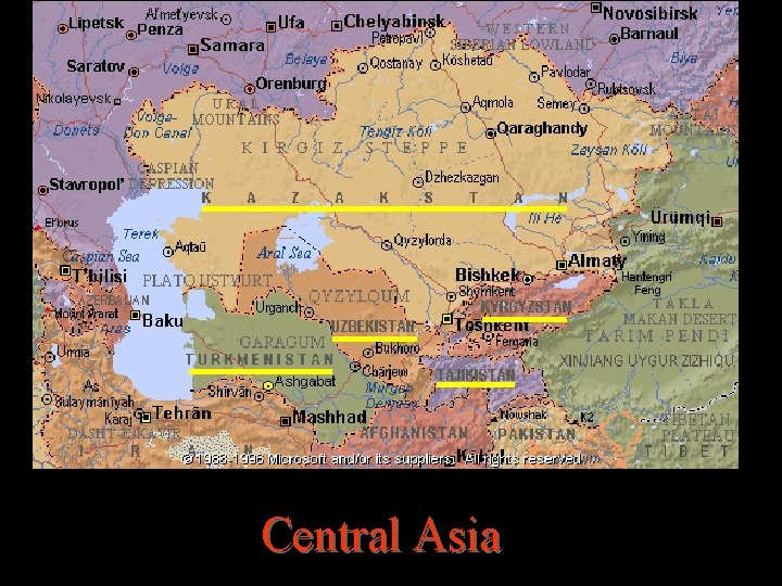 Central Asia 