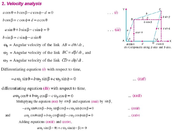 2. Velocity analysis 