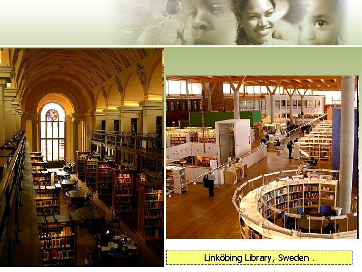 Linköbing Library, Sweden. 