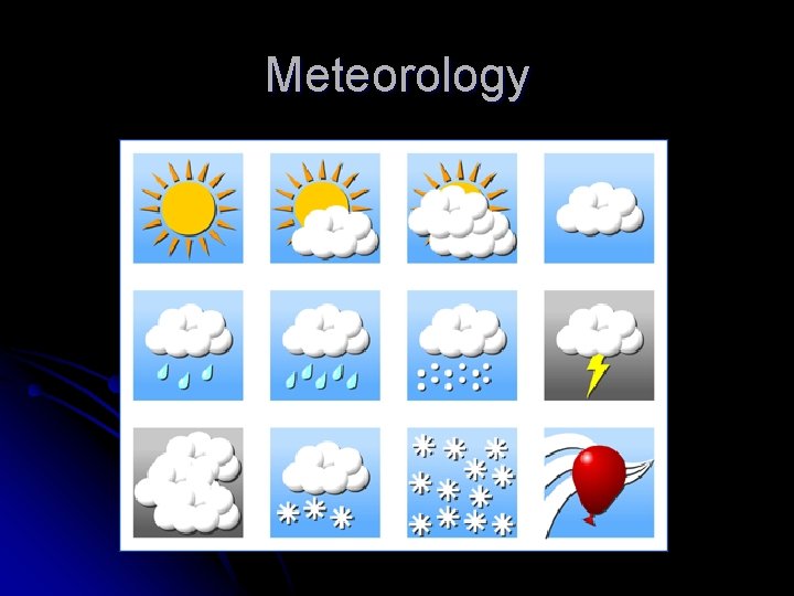 Meteorology 