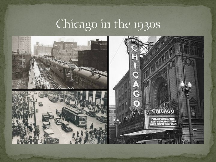 Chicago in the 1930 s 