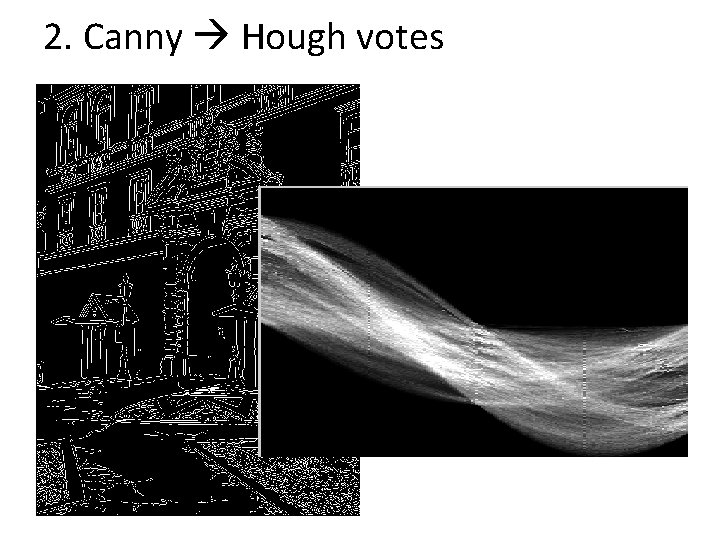 2. Canny Hough votes 