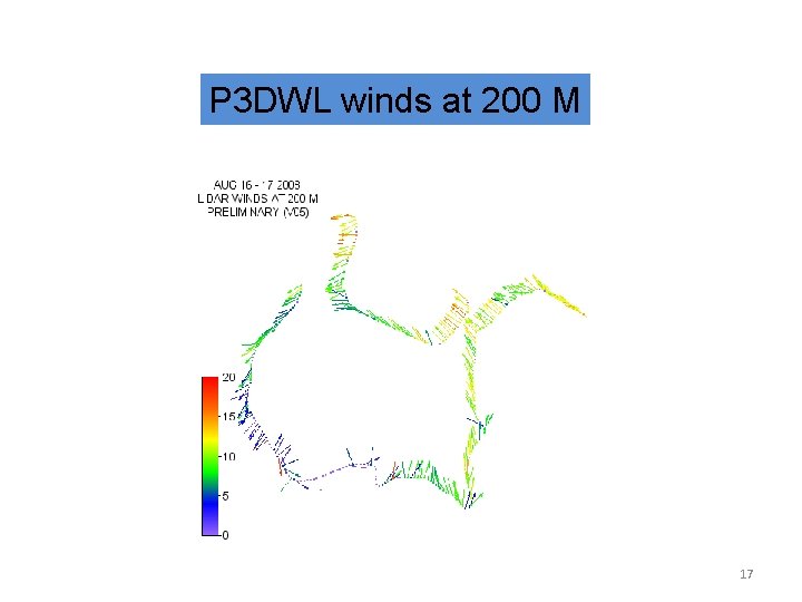 P 3 DWL winds at 200 M 17 