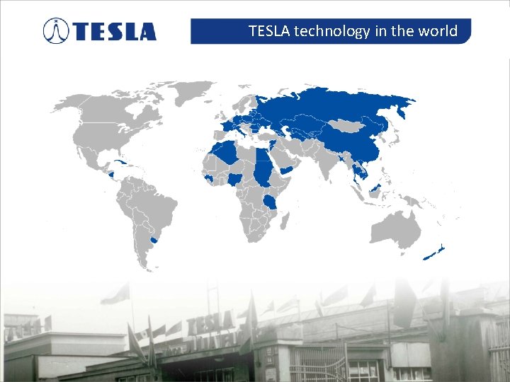 TESLA technology in the world Historie 