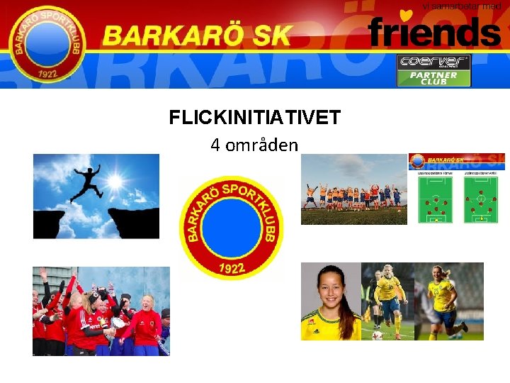 FLICKINITIATIVET 4 områden 