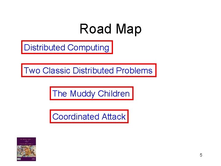 Road Map Distributed Computing Two Classic Distributed Problems The Muddy Children Coordinated Attack 5