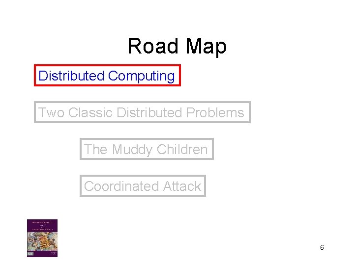Road Map Distributed Computing Two Classic Distributed Problems The Muddy Children Coordinated Attack 6