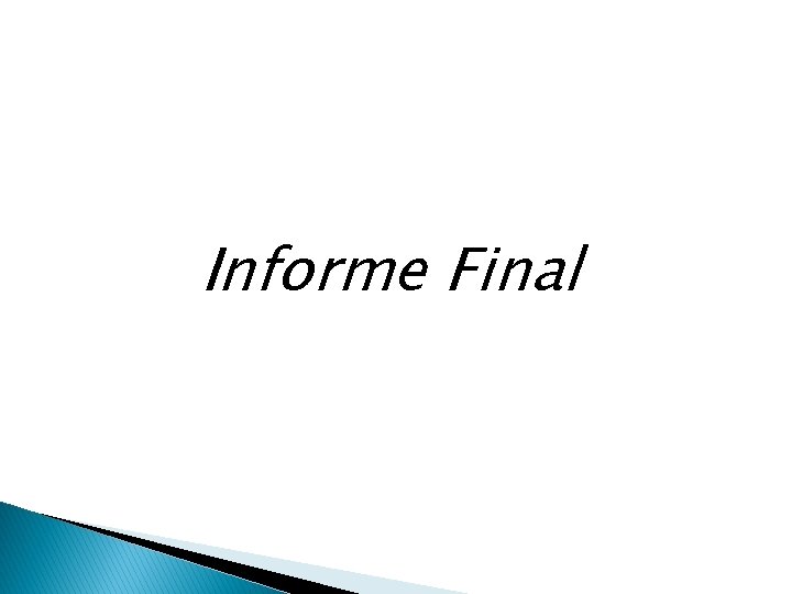 Informe Final 