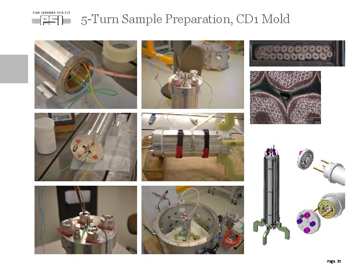 5 -Turn Sample Preparation, CD 1 Mold Page 20 