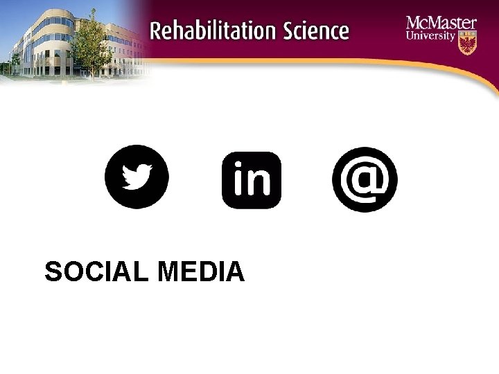 SOCIAL MEDIA 