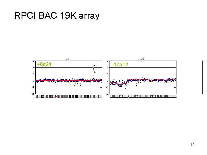 RPCI BAC 19 K array 3 2 chr 8 +8 q 24 3 2