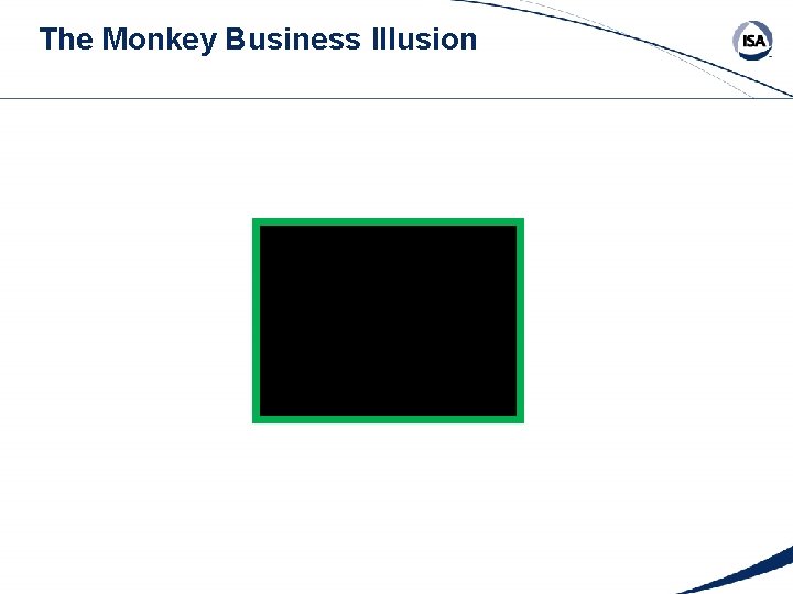 The Monkey Business Illusion 