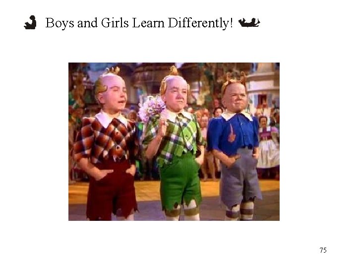 Boys and Girls Learn Differently! 75 