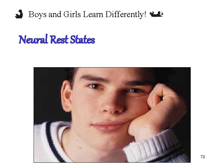 Boys and Girls Learn Differently! Neural Rest States 78 