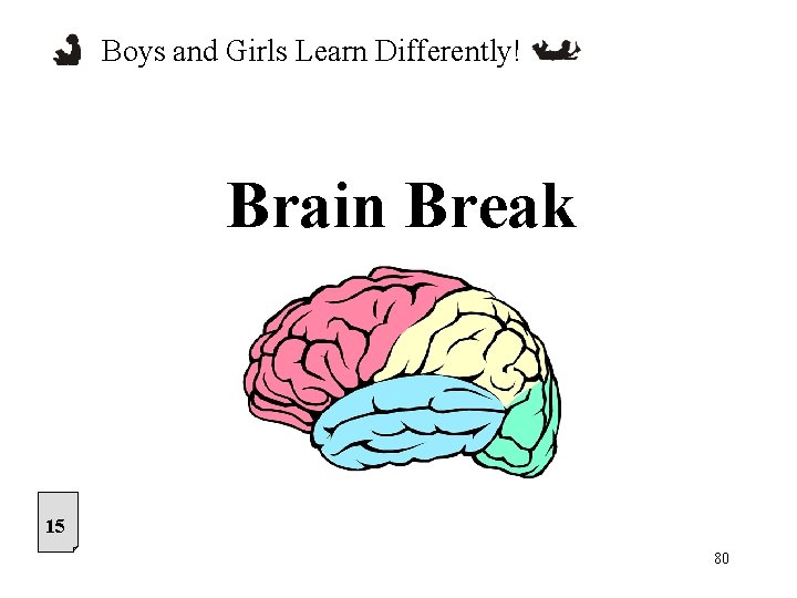 Boys and Girls Learn Differently! Brain Break 15 80 