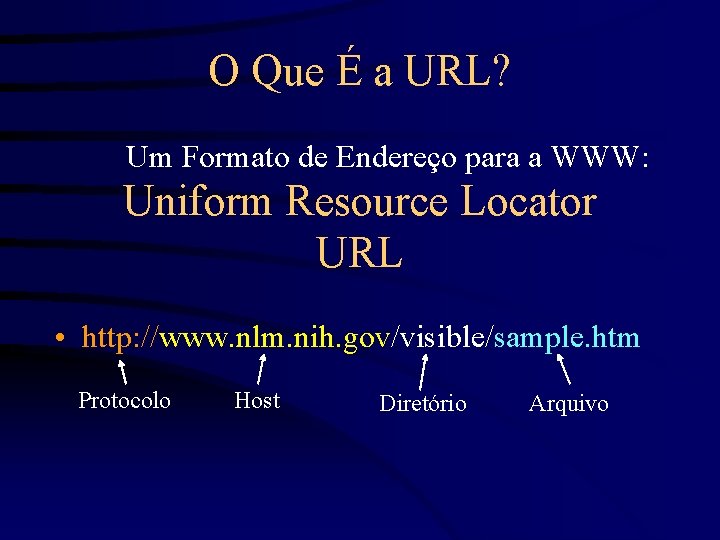 O Que É a URL? Um Formato de Endereço para a WWW: Uniform Resource