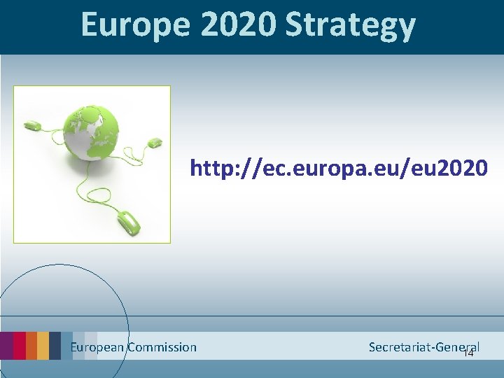 Europe 2020 Strategy http: //ec. europa. eu/eu 2020 European Commission Secretariat-General 14 