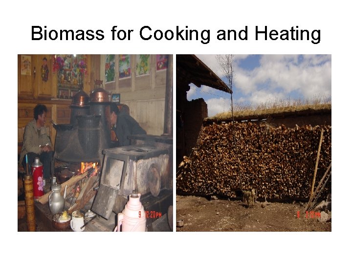 Biomass for Cooking and Heating 