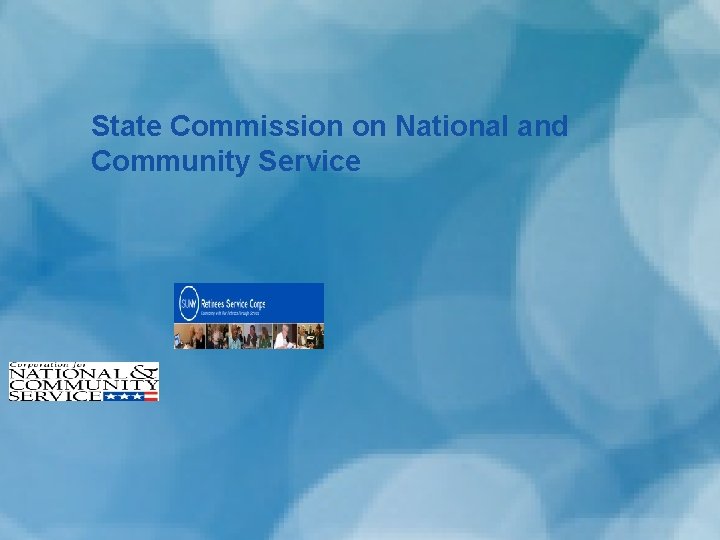 State Commission on National and Community Service 