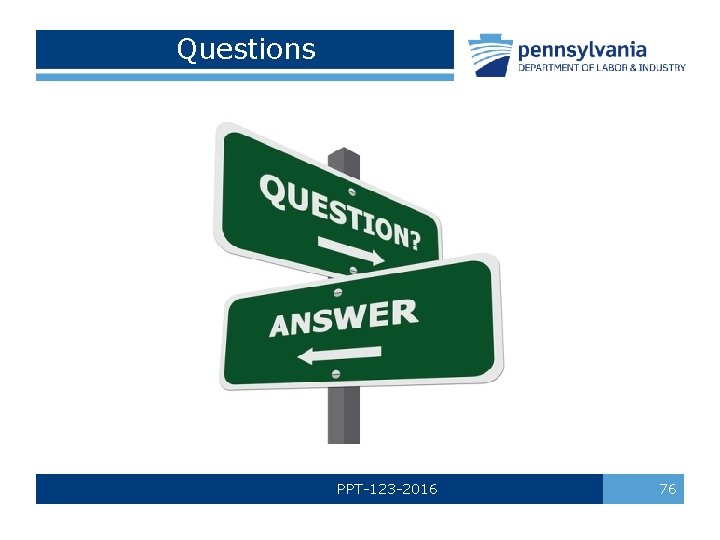 Questions PPT-123 -2016 76 