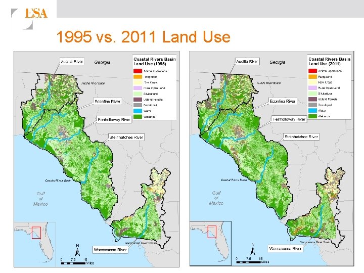 1995 vs. 2011 Land Use 