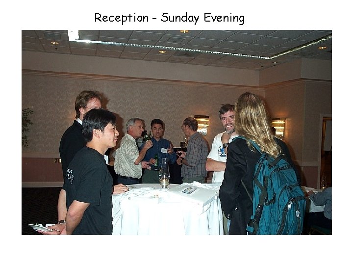 Reception - Sunday Evening 