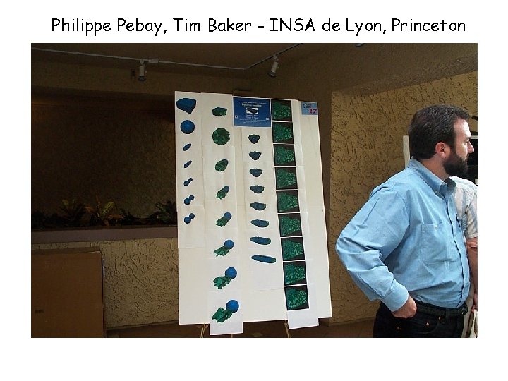 Philippe Pebay, Tim Baker - INSA de Lyon, Princeton 