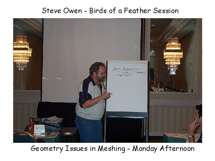 Steve Owen - Birds of a Feather Session Geometry Issues in Meshing - Monday