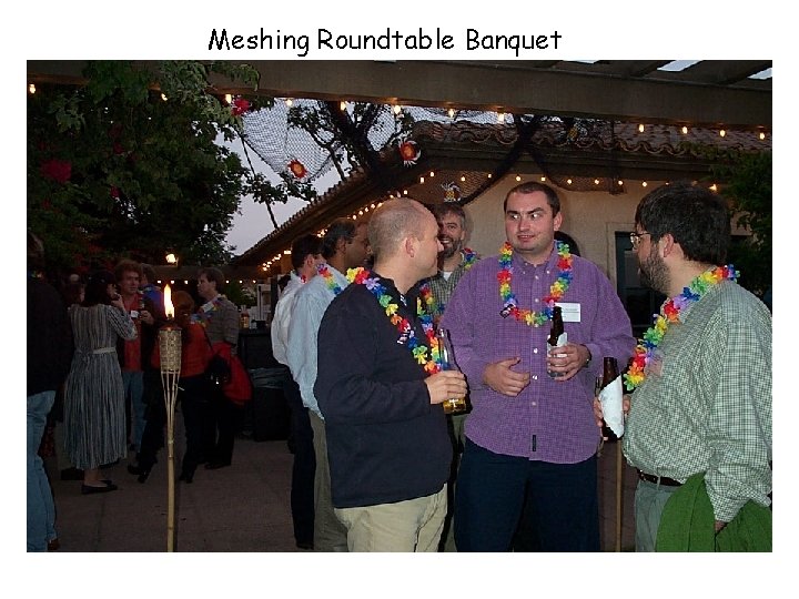 Meshing Roundtable Banquet 