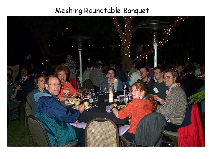 Meshing Roundtable Banquet 