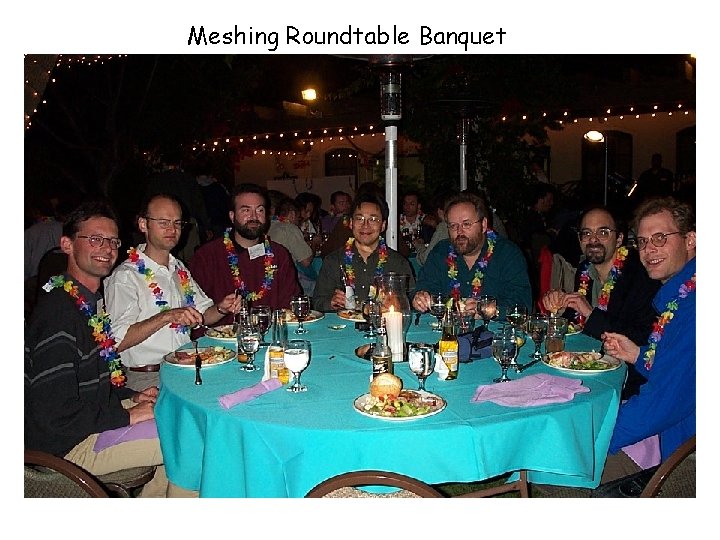 Meshing Roundtable Banquet 