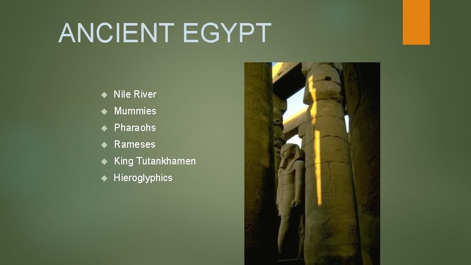 ANCIENT EGYPT Nile River Mummies Pharaohs Rameses King Tutankhamen Hieroglyphics 