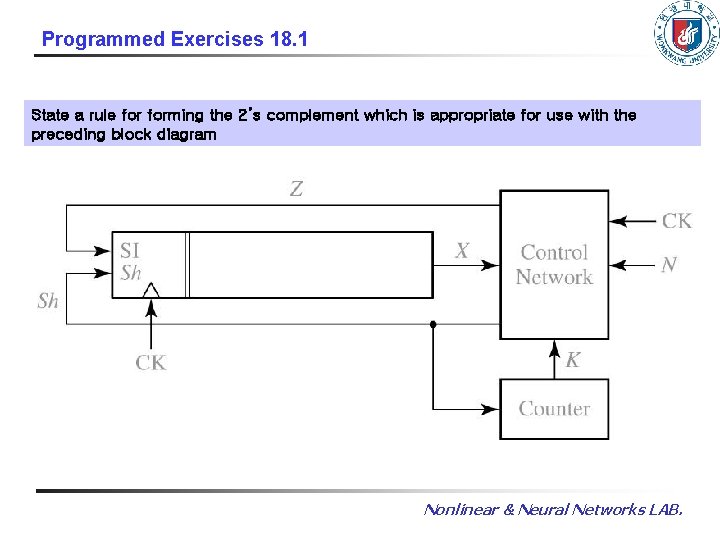 Programmed Exercises 18. 1 State a rule forming the 2’s complement which is appropriate Programmed Exercises 18. 1 State a rule forming the 2’s complement which is appropriate