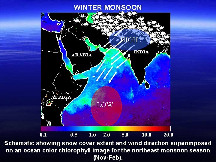 WINTER MONSOON HIGH LOW 0. 1 0. 5 1. 0 2. 0 5. 0