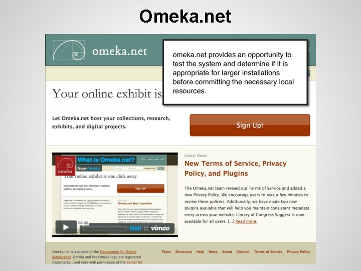 Omeka. net 