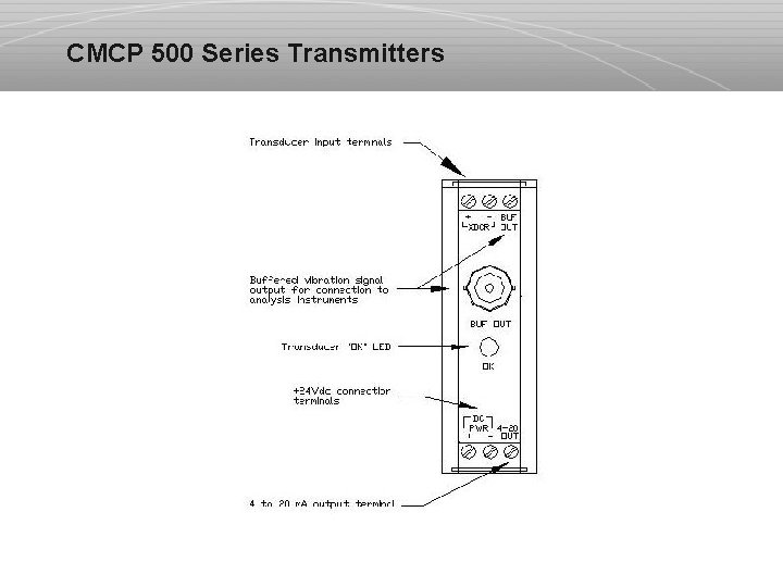 CMCP 500 Series Transmitters 