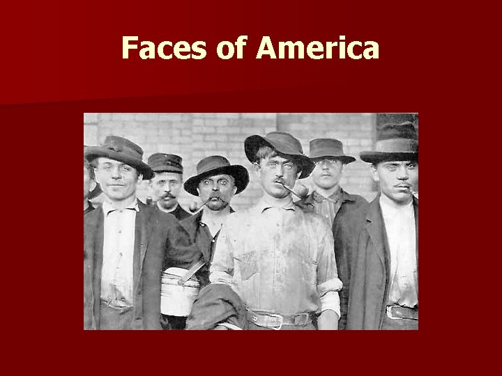 Faces of America 