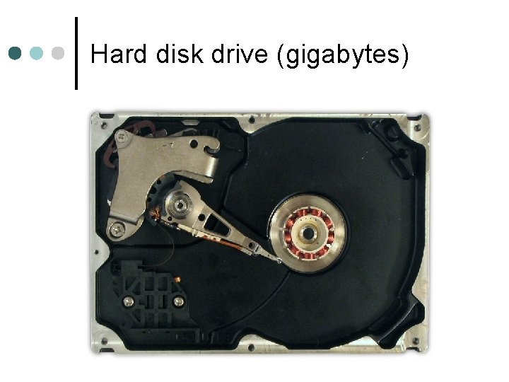 Hard disk drive (gigabytes) 
