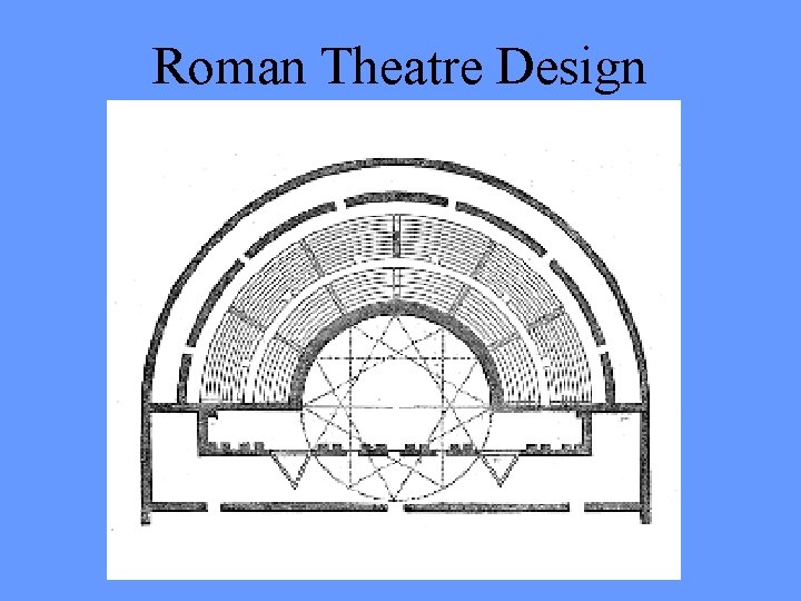 Roman Theatre Design 