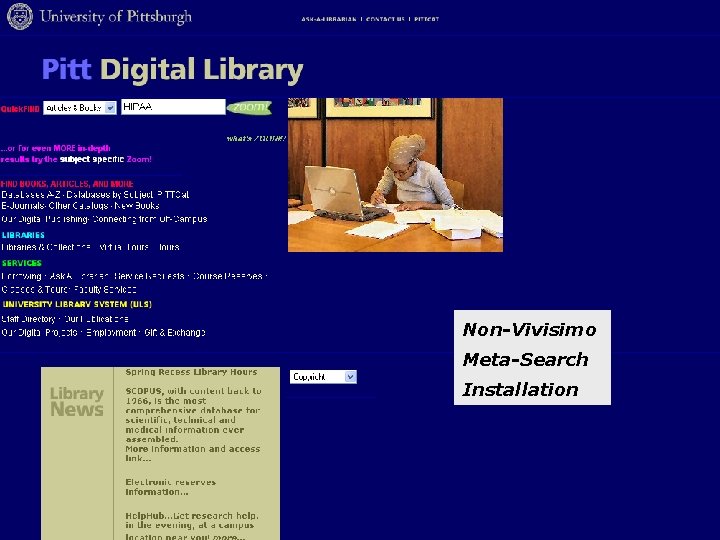 Non-Vivisimo Meta-Search Installation 