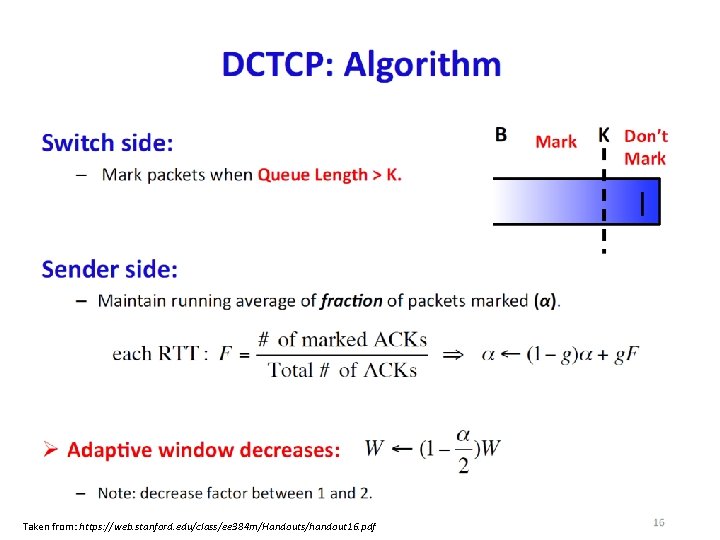 Taken from: https: //web. stanford. edu/class/ee 384 m/Handouts/handout 16. pdf 