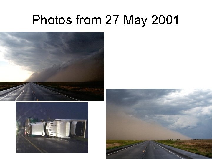 Photos from 27 May 2001 