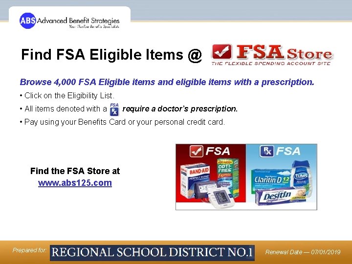 Find FSA Eligible Items @ Browse 4, 000 FSA Eligible items and eligible items